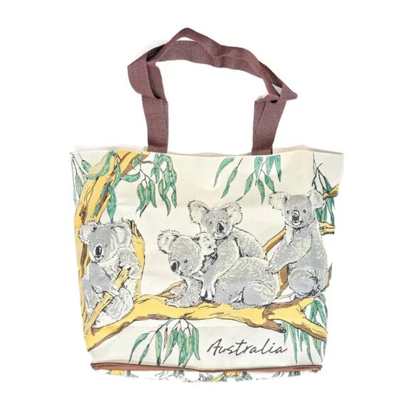I Love Aus Handbags - Koala Foldable Shopping Bag - NWT